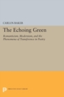 The Echoing Green : Romantic, Modernism, and the Phenomena of Transference in Poetry - Book