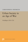 Urban Society in an Age of War : Nordlingen 1580-1720 - Book