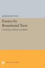 Essays by Rosemond Tuve : On Spenser, Herbert and Milton - Book