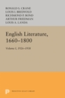 English Literature, Volume 1 : 1660-1800 - Book