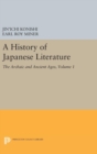 A History of Japanese Literature, Volume 1 : The Archaic and Ancient Ages - Book