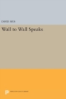 Wall to Wall Speaks - Book