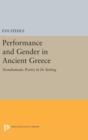 Performance and Gender in Ancient Greece : Nondramatic Poetry in its Setting - Book
