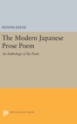 The Modern Japanese Prose Poem : An Anthology of Six Poets - Book