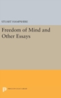 Freedom of Mind and Other Essays - Book