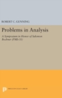 Problems in Analysis : A Symposium in Honor of Salomon Bochner (PMS-31) - Book