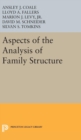Aspects of the Analysis of Family Structure - Book