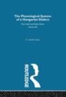 The Phonological System of a Hungarian Dialect - Book