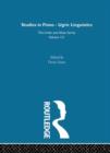 Studies in Finno-Ugric Linguistics - Book
