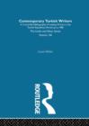 Contemporary Turkish Writers - Book