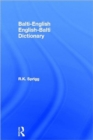 Balti-English English-Balti Dictionary - Book