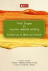 First Steps in Journal Article Writing - Book