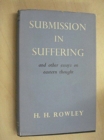 Submission in Suffering and Other Essays on Eastern Thought - Book
