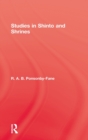 Studies In Shinto & Shrines - Book