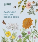 RHS Gardener's Five Year Record Book - Book