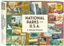 National Parks of the USA A Jigsaw Puzzle : 500 Piece Puzzle - Book