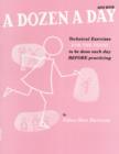 A Dozen a Day Mini Book : Technical Exercises - Book