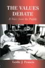 The Values Debate : A Voice from the Pupils - Book