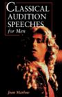 Classical Audition Speeches for Men - Book