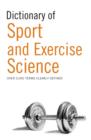 Dictionary of Sport and Exercise Science - Book