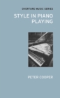 Style in Piano Playing - Book