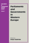 Parliaments in Contemporary Western Europe - Book