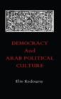 Democracy and Arab Political Culture - Book