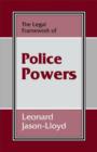 The Legal Framework of Police Powers - Book