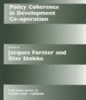 Policy Coherence in Development Co-operation - Book