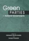 Green Parties in National Governments - Book