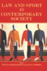 Law and Sport in Contemporary Society - Book