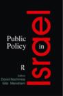 Public Policy in Israel - Book