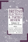 British Elections & Parties Review : The 2001 General Election - Book