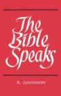 The Bible Speaks - Book