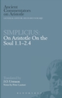 On Aristotle "On the Soul 1 and 2, 1-4" - Book