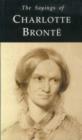 The Sayings of Charlotte Bronte - Book