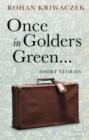 Once in Golders Green - Book