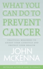 What You Can Do to Prevent Cancer : Practical Measures to Adjust Your Lifestyle and Protect Your Health - eBook
