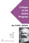 Critique of the Gotha Program - Book