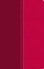 NKJV, Ultraslim Reference Bible, Large Print, Leathersoft, Pink, Red Letter Edition - Book