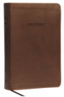 NKJV, Foundation Study Bible, Leathersoft, Brown, Thumb Indexed, Red Letter : Holy Bible, New King James Version - Book