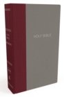NKJV, Thinline Bible, Cloth over Board, Burgundy/Gray, Red Letter, Comfort Print : Holy Bible, New King James Version - Book