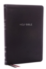 NKJV, Thinline Bible, Large Print, Leathersoft, Black, Red Letter Edition, Comfort Print : Holy Bible, New King James Version - Book