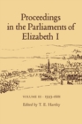 Proceedings in the Parliaments of Elizabeth I : 1585-89 v.2 - Book