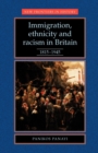 Immigration, Ethnicity and Racism in Britain 1815-1945 : 1815-1945 - Book
