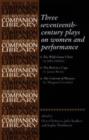 Three Seventeenth-Century Plays on Women and Performance - Book