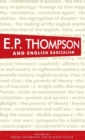 E. P. Thompson and English Radicalism - Book