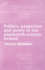 Politics, Pauperism and Power in Late Nineteenth-Century Ireland - Book