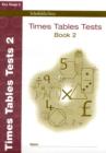 Times Tables Tests Book 2 - Book