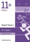 11+ Maths Rapid Tests Book 1: Year 2, Ages 6-7 - Book